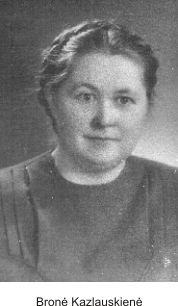 Kazlauskienė Bronė